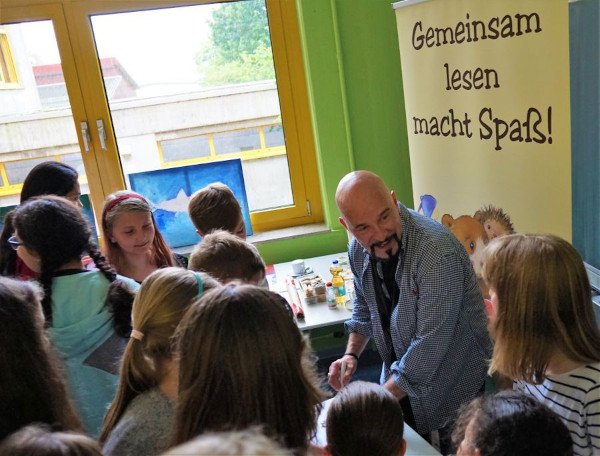 Autorenbesuch in der Schulbücherei